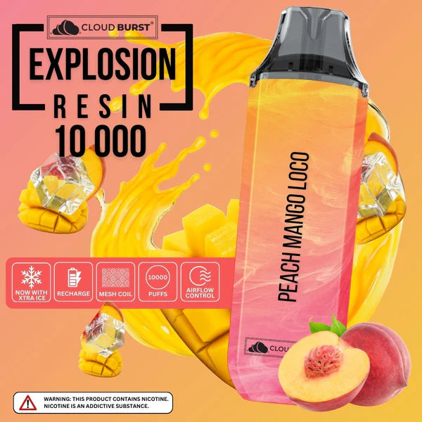 Cloud Burst 10000 5% Puff. Disposable – Cumulus Vapours