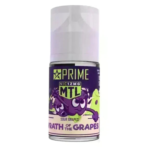 Prime Wrath of the Grapes MTL 12mg 30ml