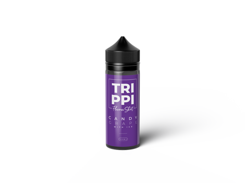 TRIPPI E-LIQUID - CANDY GRAPE ICE 120ml (Aroma Only)