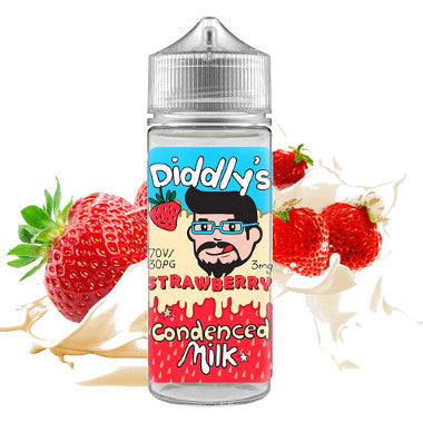 condensed milk vape juice One Cloud Diddlys Strawberry Condenced Milk (Aroma Only) – Cumulus Vapours