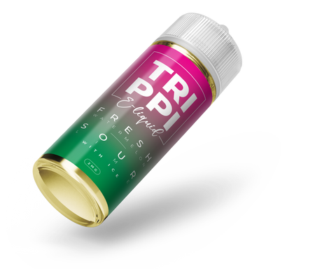 TRIPPI E-LIQUID - WATERMELON & LIME 120ML 2mg (Aroma Only)