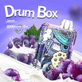 Drum Box 6000 Puff Disposable - 5%