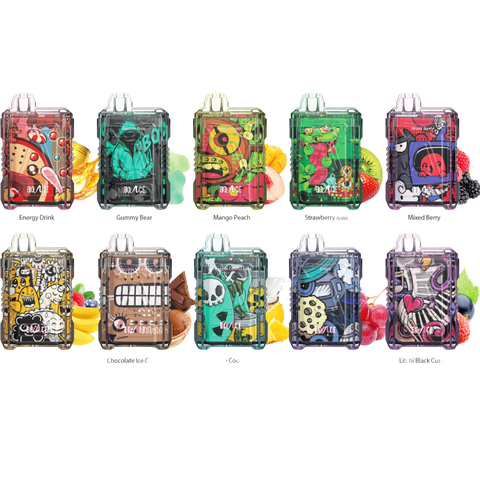 Drum Box 6000 Puff Disposable - 5%