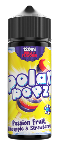 POLAR POPZ - PASSION FRUIT, PINEAPPLE & STRAWBERRY 2mg 120ml