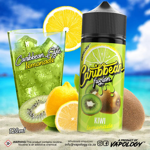 Caribbean Fusion Kiwi Lemonade 2mg 120ml